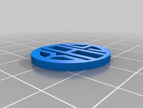 monogram letters jewelry customized 3d print model - Mito3D