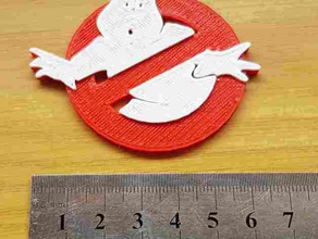 ghostbusters logo des signes logos 3d print model - Mito3D
