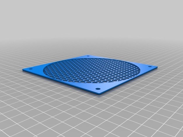 copri ventola fan guard 120mm Teile angepasst 3D print model - Mito3D