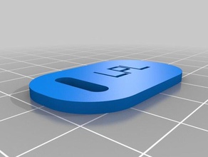 lpl tag organization customized 3d print model - Mito3D