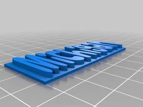 michigan keychain 3d printing 3d print model - Mito3D