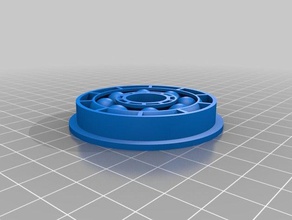 my customized ball bearing flange generator parts 3d print model - Mito3D