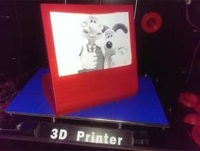 Foto-Rahmen 9x13 cm Dekor 3d print model - Mito3D