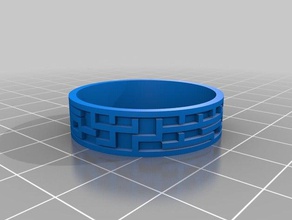 anillo 1 moda personalizzato 3d print model - Mito3D