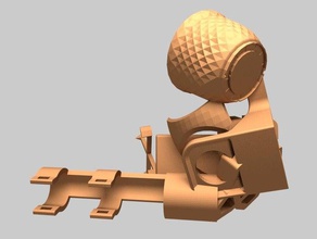 modelo de plástico personalizador sistemas a arte boolean bolo qualidade memória ram união 3d print model - Mito3D