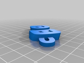 chewy ellen Anahtarlık özelleştirilmiş 3d print model - Mito3D