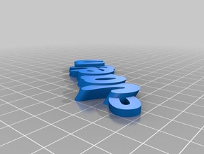 chewy jocelyn organização personalizado 3d print model - Mito3D