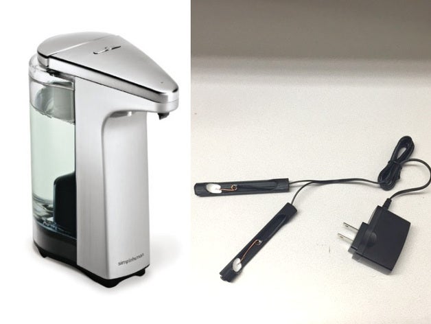 batterie adaptateur 2x2 série aa ménage la salle de bains le distributeur cuisine puissance bloc d'alimentation savon 3D print model - Mito3D