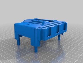 ez-robot jd backpack robotics 3d print model - Mito3D