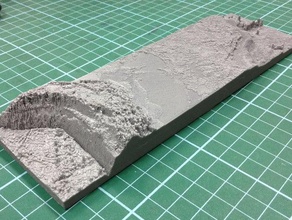 south america active passive continental margins learning 3d topo bathymetric bathymetry ocean sea seafloor topography trench 3d print model - Mito3D