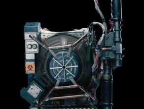 ghostbusters 2016 proton pack- toolbox cryogen chamber lid 3d printing 3d print model - Mito3D