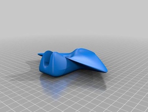 stealth aereo 3d stampa 3d print model - Mito3D