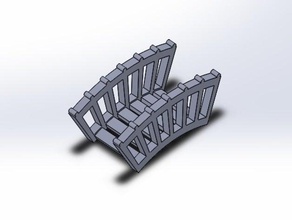 ponte gli edifici strutture 3d print model - Mito3D