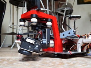 tbs discovery h3-3d gimbal zenmuse supporto rc i veicoli multicopter multirotor 3d print model - Mito3D