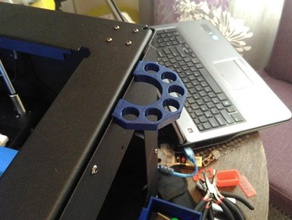 6 tool hanger 3d printer accessories qidi 3d print model - Mito3D
