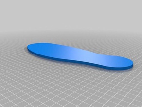 my customized flexy-form insole biology 3d print model - Mito3D