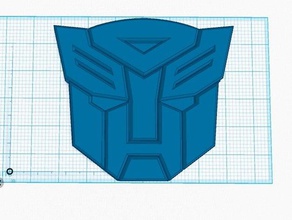 tranformers autobot logo 3d printing autobots transformer transformers prime toy 3d print model - Mito3D