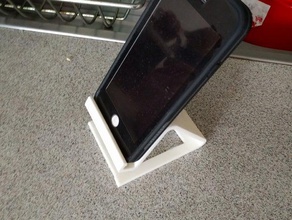 iphone 6 stand lifeproof durumda mobil 3d print model - Mito3D