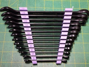 Schraubenschlüssel-racks tool Inhaber Boxen 3d print model - Mito3D