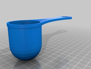 il mio personalizzato di misura spoonscoop uno due che si sono concluse cucina pranzo 3d print model - Mito3D