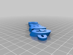 guillermo organizasyon özelleştirilmiş 3d print model - Mito3D