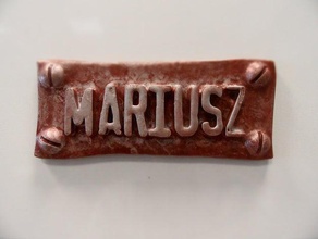 mariusz signs logos 3d print model - Mito3D