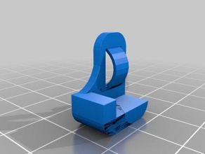 clip de anaquel reemplazo partes muebles 3d print model - Mito3D