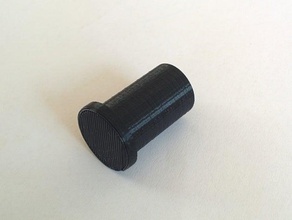 round nut 8mm parts chair openscad 3d print model - Mito3D