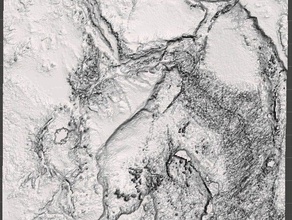 east african rift valley lernen 3d-topo afrikanischen Platte Geologie graben Grat Topographie Graben 3d print model - Mito3D