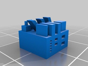 small cube test object 3d printing tests calibrate 3d print model - Mito3D
