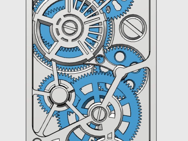 gear iphone 5se case other se mechanical 3D print model - Mito3D
