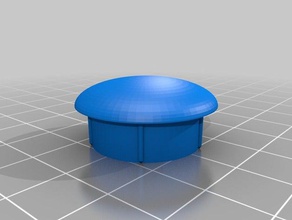 my customized pipe end cap diy 3d print model - Mito3D