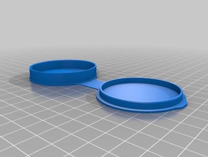 my flora case2 round containers customized 3d print model - Mito3D