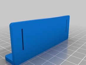 özelleştirilmiş bracket endstop benim 3d yazıcı parçaları 3d print model - Mito3D