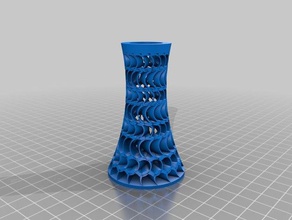 water-less vase art 3d print model - Mito3D