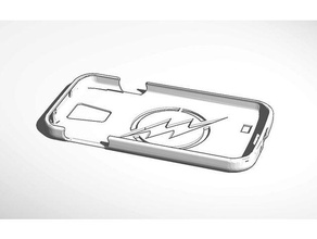 flash s4 case mobile phone samsung galaxy 3d print model - Mito3D