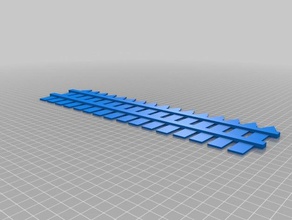 picket fence buildings structures 3d print model - Mito3D