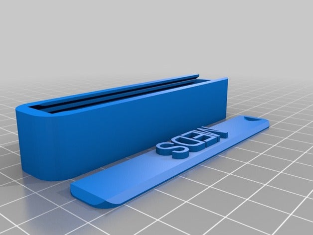mi personalizados ronda de la tapa caja contenedores 3D print model - Mito3D