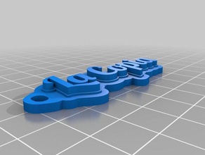 copia Schlüsselanhänger angepasst 3d print model - Mito3D