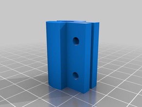 nema17 paso a de rosca m6 barra sólida del acoplador 3d la impresora partes 3d print model - Mito3D