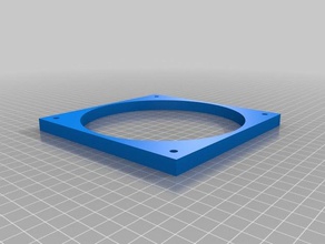 140mm fan spacer electronics 3d print model - Mito3D