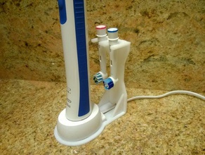 porte-brosse à dents v20 la salle de bains laser lasercut coupeur 3d print model - Mito3D
