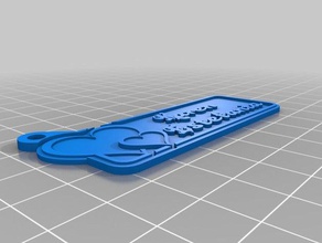 karen estefania keychains customized 3d print model - Mito3D