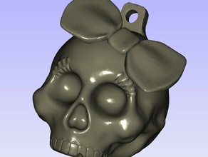 monster high skull toys games 3d print model - Mito3D
