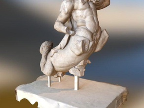centauro exploraciones las réplicas La impresión en 3d Escaneo el patrimonio cultural griego la escultura griega mitología fotogrametría romano 3d print model - Mito3D