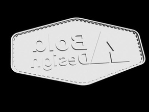 logo de timbre des signes logos 3d print model - Mito3D