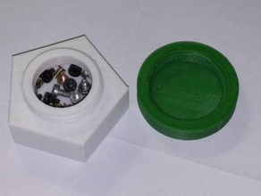 trinket box screw cap organization thinket 3d print model - Mito3D
