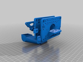 d-bot chimera extrudercarriage v2 3d printer parts customized 3d print model - Mito3D