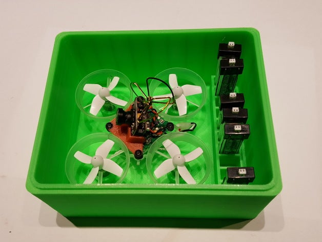 inductrix fpv caso rc vehículos tinywhoop pequeño chillido 3D print model - Mito3D