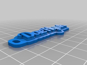 daehyuk keychain keychains customized 3d print model - Mito3D